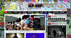 Desktop Screenshot of iamhiphopmagazine.com